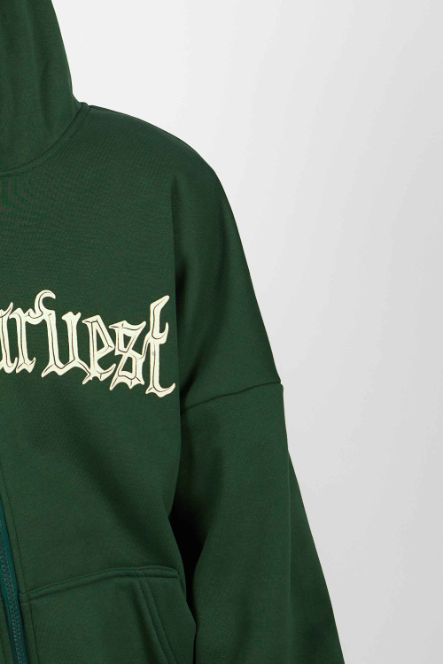 Худи (зеленый, 140-170)