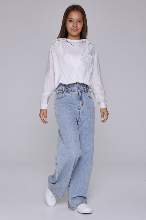 Джинсы G-JN25136 (Джинсовый, 134)