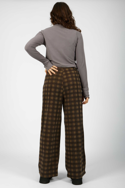 Брюки (коричневый, 140-170)