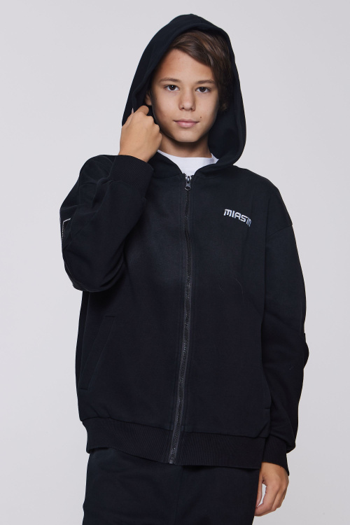 Бомбер B-HDZ35124 (черный, 140)