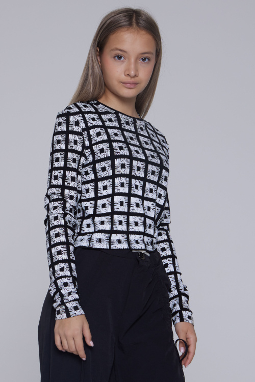 Лонгслив G-TN25118 (черный, 134)