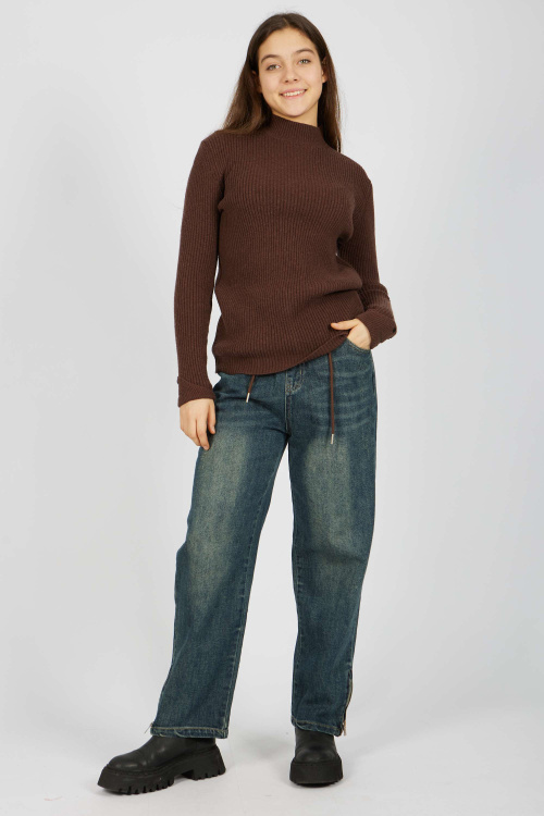 Джинсы (Джинсовый, 140)