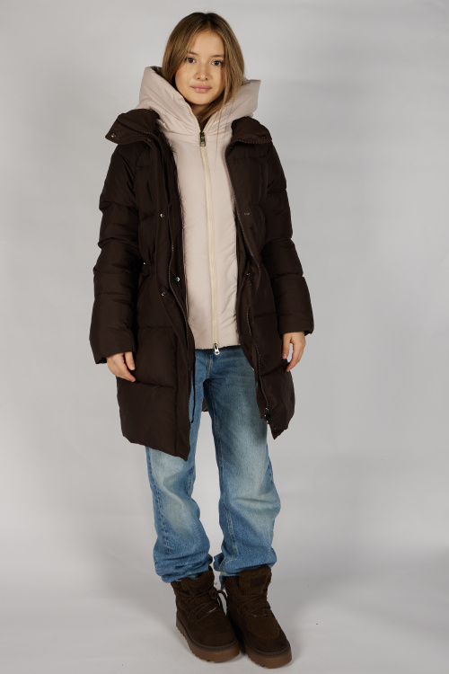 Пальто зимнее G-PLT26537 Miasin (коричневый, 134-164)