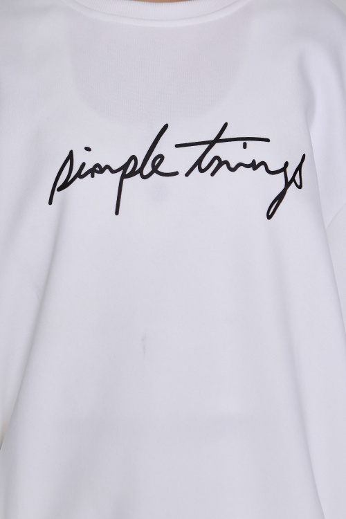 Джемпер B-SW35050 (Белый, 140-170)