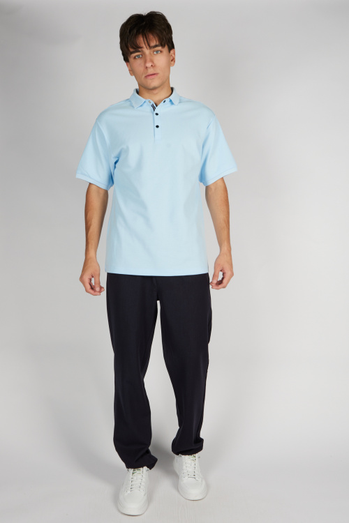 Поло B-PL36271S Miasin (Голубой, 140-170 (6 шт.))