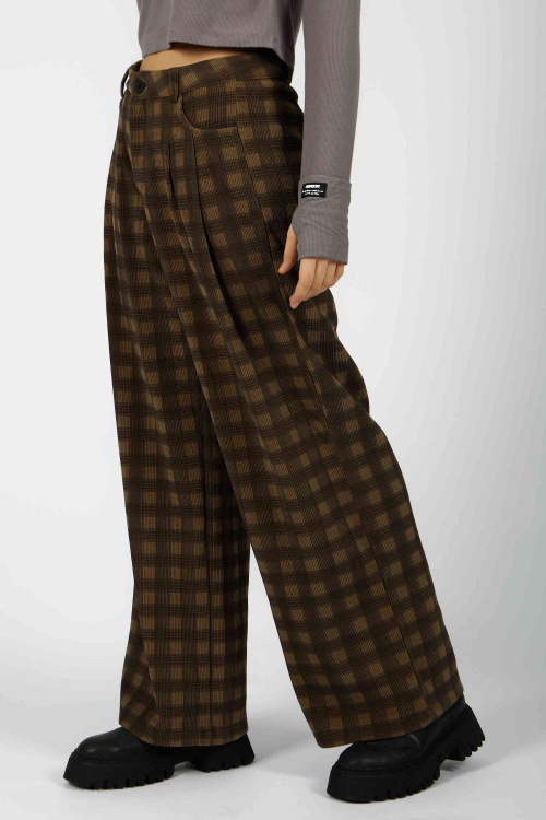 Брюки (коричневый, 140-170)