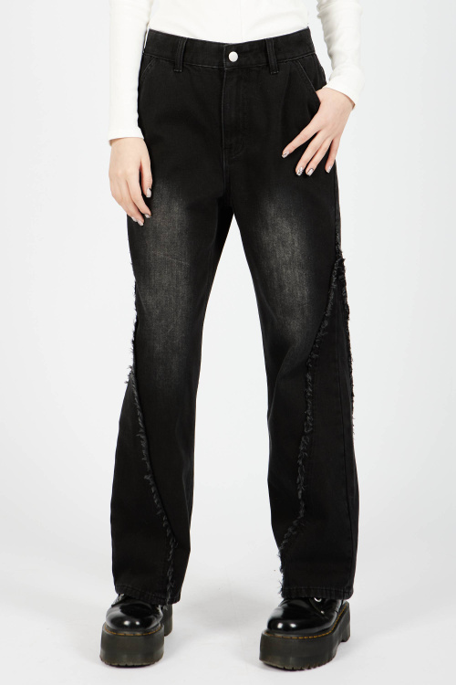Джинсы (джин. черный, 140-170)