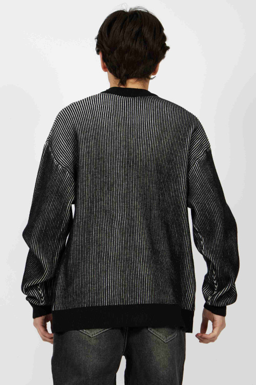 джемпер B-SW34688 (Черный, 140-170)