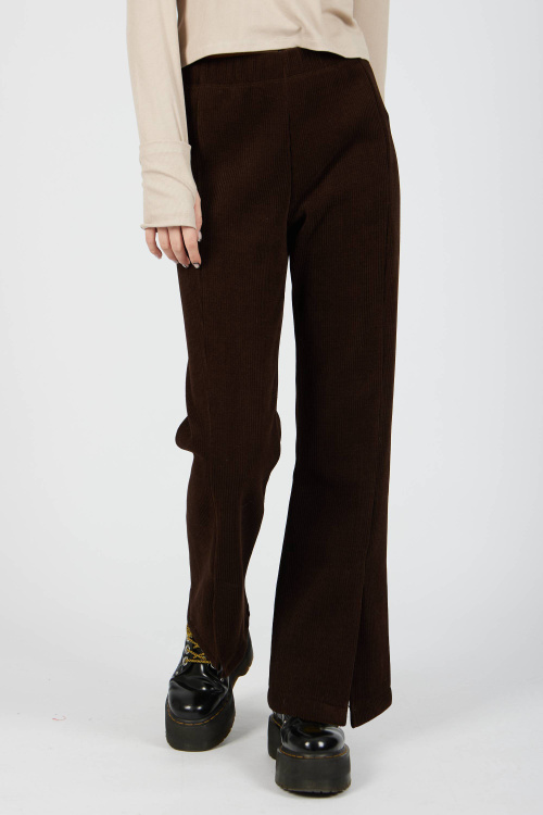 Брюки (коричневый, 140-170)