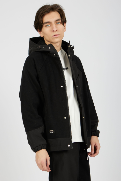 Толстовка на молнии (Черный, 110-134)