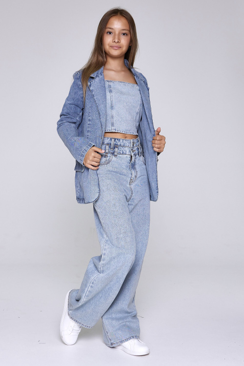 Джинсы G-JN25136 (Джинсовый, 134)