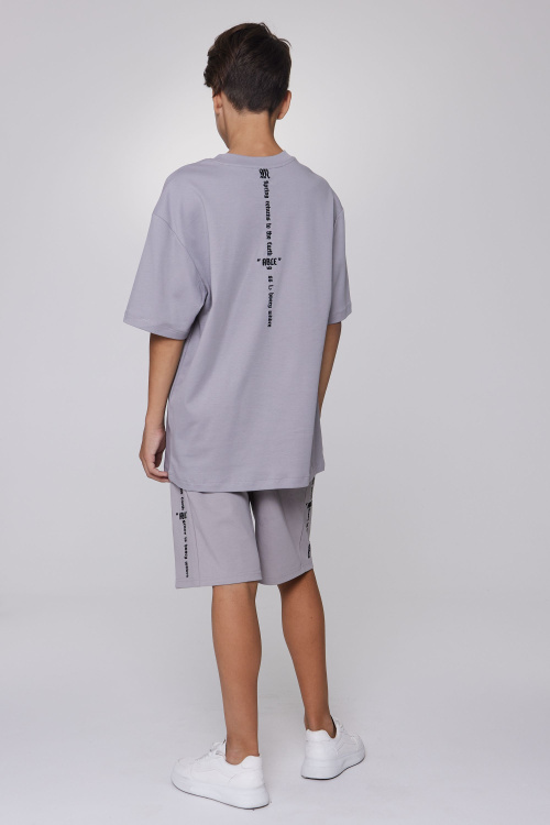 Футболка B-TS35195 (Серый, 140-170)