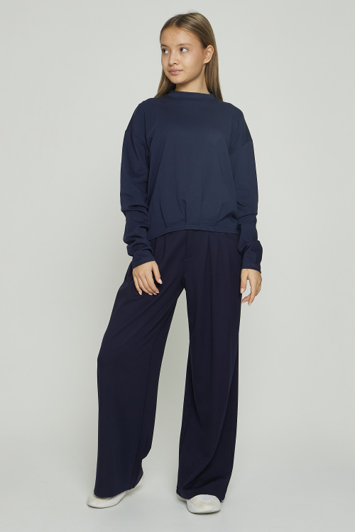 Джемпер G-SW25358 (Синий, 134-164)