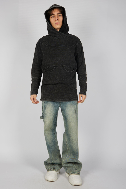 Худи B-HD35464 (Черный, 140-170) Miasin