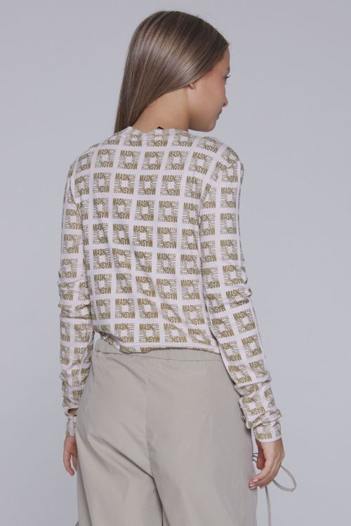 Лонгслив G-TN25118 (Светло-бежевый, 134-164)