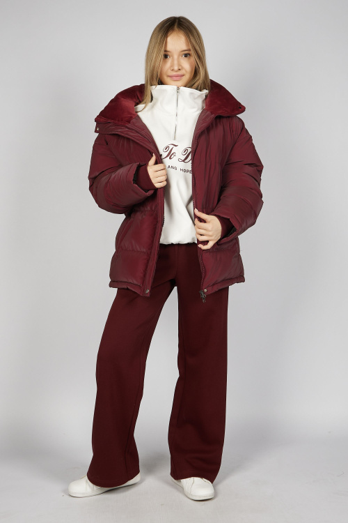 Брюки G-TR25409 (бордовый, 134-164)