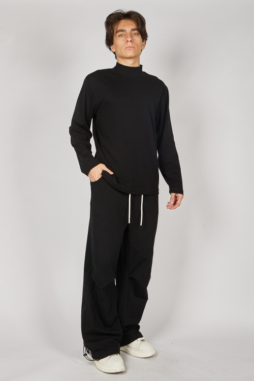 Лонгслив B-TN35264 (Черный, 122-134)