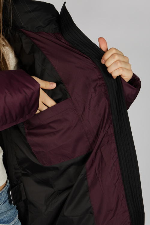 Куртка зимняя G-JCK26544 Miasin (темно-фиолетовый, 134-164)