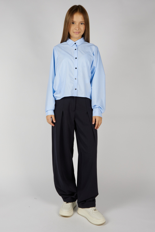 Блузка G-SH26235 Miasin (Голубой, 134-140-146-152-158-164 (1-1-1-2-2-2) / 9 шт.)