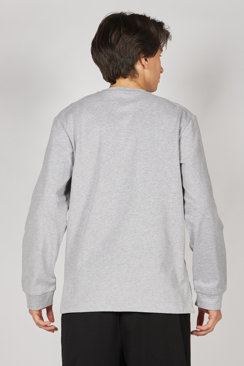 Лонгслив B-SW35273 (серый, 140)