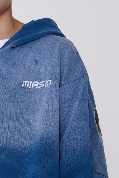 Бомбер B-HDZ35124 (Джинс. синий, 140-170)