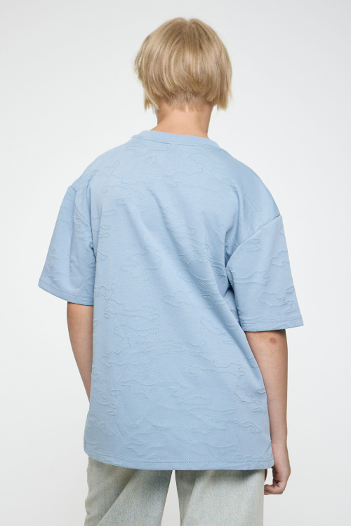 Футболка B-TS35121 (Джинс. синий, 140-170)