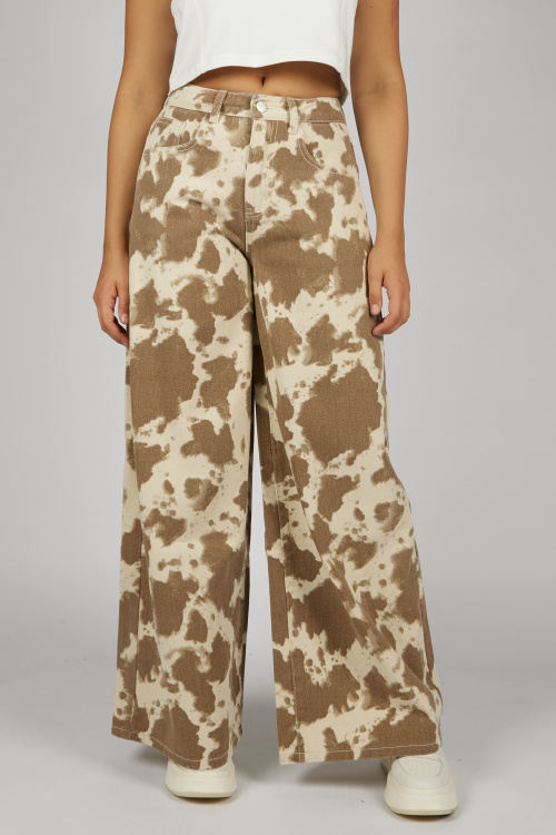 Джинсы G-JN26078 Martkin (Коровий принт, 134)
