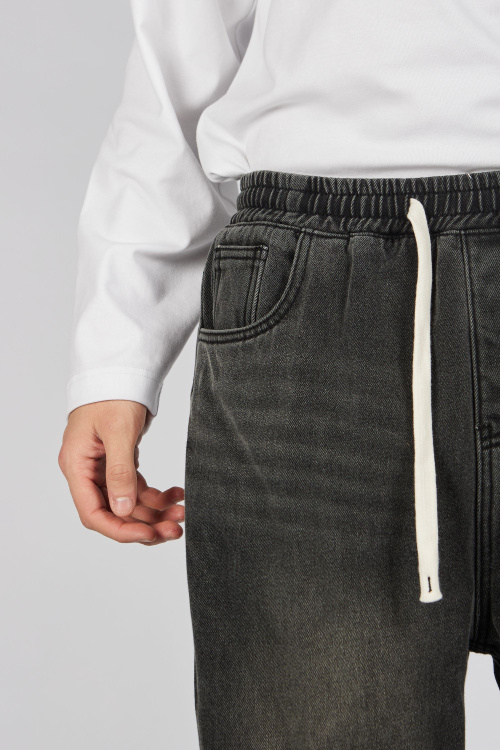 Джинсы B-JN35481 (джин. черный, 140-170)