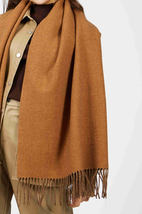 Шарф A-SC56069 (Коричневый, Универсальный)