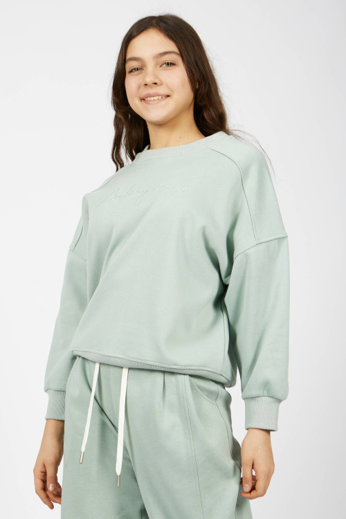 Джемпер (Серо-зеленый, 146)