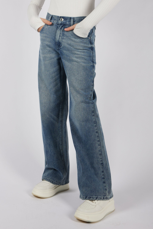 Джинсы G-JN25438 (джин. синий, 134-164)