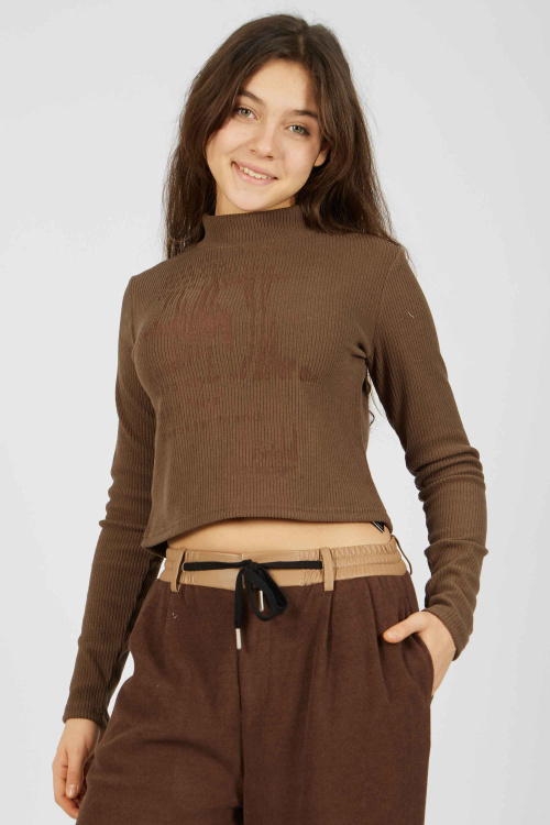 Лонгслив (Бежевый, 140-170)