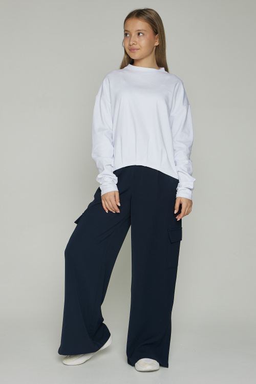 Джемпер G-SW25358 (Белый, 134-164)