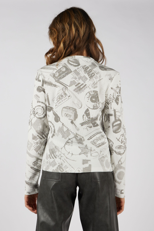 Лонгслив G-TN25422 (Белый, 134-164)