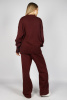 Свитшот G-SW25444 (бордовый, 134-164) Miasin